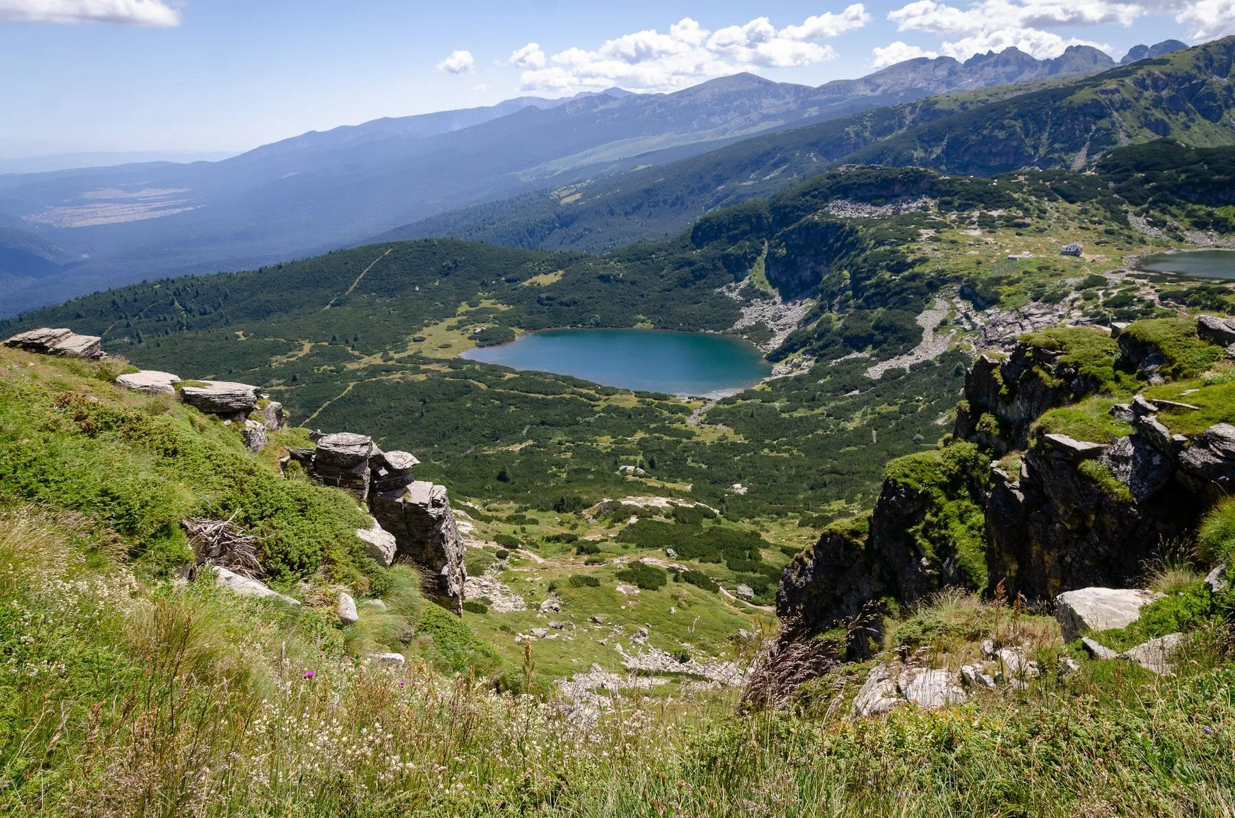 Berglandschaft in Bulgarien