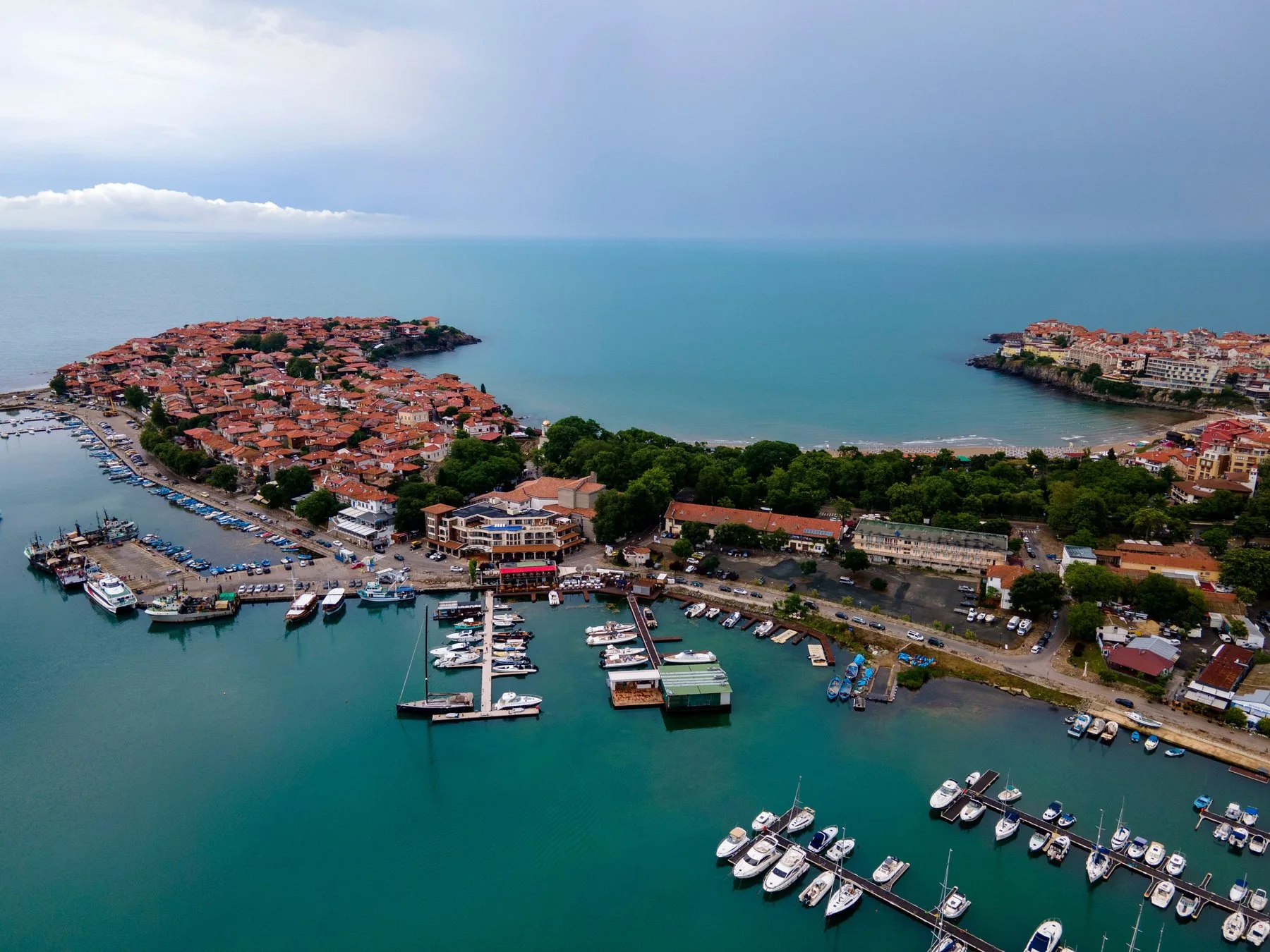 Sozopol an der südlichen bulgarischen Schwarzmeerküste